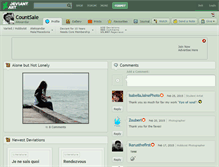 Tablet Screenshot of countsale.deviantart.com