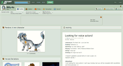 Desktop Screenshot of bitty-ko.deviantart.com