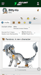 Mobile Screenshot of bitty-ko.deviantart.com