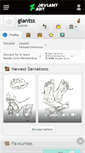 Mobile Screenshot of giantss.deviantart.com