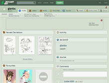 Tablet Screenshot of giantss.deviantart.com