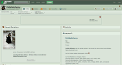 Desktop Screenshot of fetishalchemy.deviantart.com