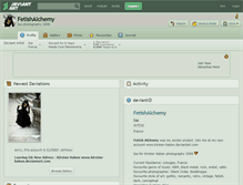 Tablet Screenshot of fetishalchemy.deviantart.com