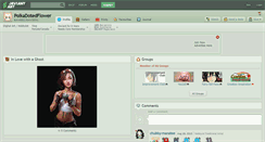 Desktop Screenshot of polkadotedflower.deviantart.com