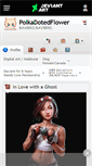 Mobile Screenshot of polkadotedflower.deviantart.com
