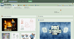 Desktop Screenshot of pms-studios.deviantart.com