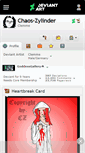 Mobile Screenshot of chaos-zylinder.deviantart.com