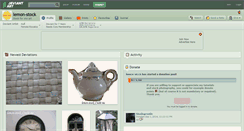 Desktop Screenshot of lemon-stock.deviantart.com