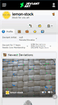 Mobile Screenshot of lemon-stock.deviantart.com