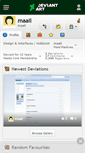 Mobile Screenshot of maail.deviantart.com