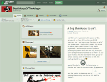 Tablet Screenshot of deathkorpsofthekrieg.deviantart.com