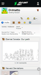 Mobile Screenshot of ovimatto.deviantart.com
