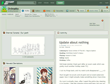 Tablet Screenshot of ovimatto.deviantart.com