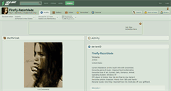 Desktop Screenshot of firefly-razorblade.deviantart.com