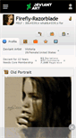 Mobile Screenshot of firefly-razorblade.deviantart.com