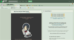 Desktop Screenshot of cafe-kare.deviantart.com