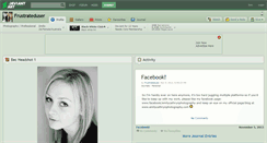 Desktop Screenshot of frustrateduser.deviantart.com