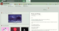 Desktop Screenshot of moonskinned.deviantart.com
