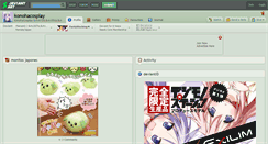 Desktop Screenshot of konohacosplay.deviantart.com