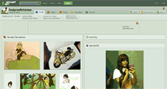 Desktop Screenshot of foolprooftrickster.deviantart.com