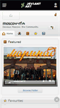 Mobile Screenshot of moscow-rf.deviantart.com