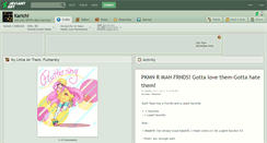 Desktop Screenshot of karichi.deviantart.com