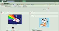 Desktop Screenshot of cakeysadopts.deviantart.com