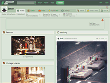 Tablet Screenshot of jesse.deviantart.com