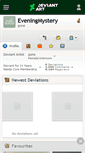 Mobile Screenshot of eveningmystery.deviantart.com