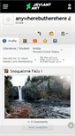 Mobile Screenshot of anywherebutherehere.deviantart.com