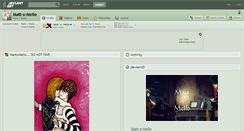Desktop Screenshot of matt-x-mello.deviantart.com