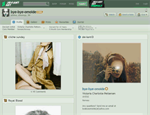 Tablet Screenshot of bye-bye-omoide.deviantart.com