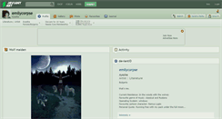 Desktop Screenshot of emilycorpse.deviantart.com