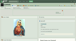 Desktop Screenshot of endaimajik.deviantart.com