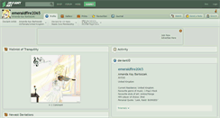 Desktop Screenshot of emeraldfire2065.deviantart.com