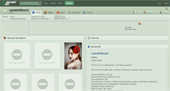 Desktop Screenshot of lauraunbound.deviantart.com