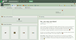 Desktop Screenshot of phaethorn.deviantart.com