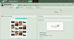 Desktop Screenshot of effectivefive.deviantart.com