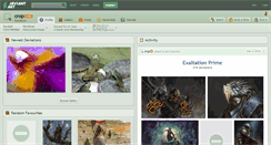 Desktop Screenshot of crop.deviantart.com