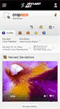 Mobile Screenshot of crop.deviantart.com