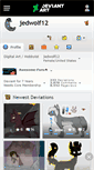 Mobile Screenshot of jedwolf12.deviantart.com
