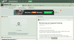 Desktop Screenshot of halcoon-145.deviantart.com