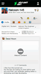 Mobile Screenshot of halcoon-145.deviantart.com