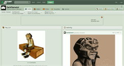 Desktop Screenshot of darkflame64.deviantart.com