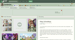 Desktop Screenshot of guardiansun.deviantart.com