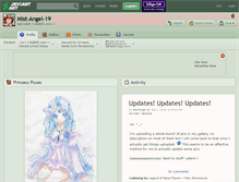 Tablet Screenshot of mist-angel-19.deviantart.com