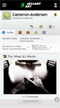 Mobile Screenshot of cameron-andersen.deviantart.com