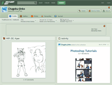 Tablet Screenshot of chugoku-jinko.deviantart.com