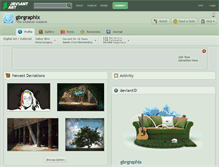 Tablet Screenshot of gbrgraphix.deviantart.com