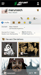 Mobile Screenshot of marurosich.deviantart.com